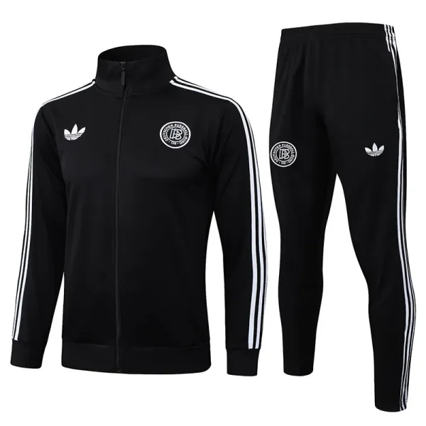 25-26 Germany Black Jacket Tracksuit #A2555