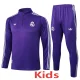 25-26 RMA Purple Kids Half Pull Tracksuit #E2520(童装)(半拉链)