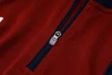 25-26 ARS Jujube red Kids Half Pull Tracksuit #E2560(童装)(半拉链)