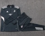 25-26 RMA Dark gray Kids Half Pull Tracksuit #E2594(童装)(半拉链)