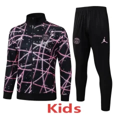 25-26 PSG Jordan Black Kids Jacket Tracksuit #E2591(童装)