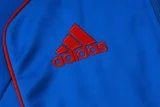 25-26 Man Utd Fancy blue Kids Half Pull Tracksuit #E25102(童装)(半拉链)