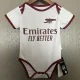 25-26 ARS White Baby Infant Crawl Suit