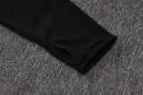 25-26 Bayern Black Kids Half Pull Tracksuit #E25101(童装)(半拉链)