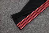 25-26 Man Utd Black Red Kids Jacket Tracksuit #E25105(童装)