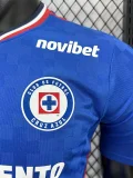25-26 Cruz Azul Home Player Version Soccer Jersey