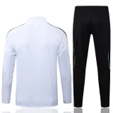 25-26 JUV White Kids Half Pull Tracksuit #E2599(童装)(半拉链)