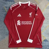 25-26 LIV Home Long Sleeve Soccer Jersey (长袖)