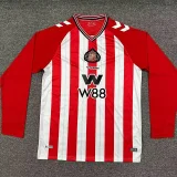 25-26 Sunderland Home Long Sleeve Soccer Jersey (长袖)