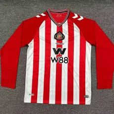 25-26 Sunderland Home Long Sleeve Soccer Jersey (长袖)