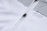 25-26 RMA White grey Kids Half Pull Tracksuit #E25106(童装)(半拉链)