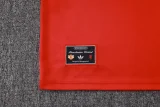 25-26 Man Utd Red Kids Half Pull Tracksuit #E2596(童装)(半拉链)