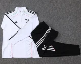 25-26 JUV White Kids Half Pull Tracksuit #E2599(童装)(半拉链)