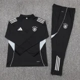 25-26 Germany Black Half Pull Tracksuit (半拉链)