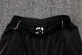 25-26 JUV Black Kids Half Pull Tracksuit #E25110(童装)(半拉链)