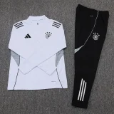 25-26 Germany White Half Pull Tracksuit (半拉链)