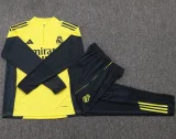 25-26 RMA Yellow Kids Half Pull Tracksuit #E25114(童装)(半拉链)