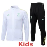 25-26 JUV White Kids Jacket Tracksuit #E25118(童装)