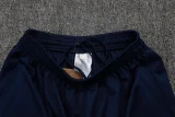 25-26 INT White Kids Half Pull Tracksuit #E25108(童装)(半拉链)