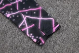 25-26 PSG Jordan Black Purple Half Pull Tracksuit #B2565(半拉链)