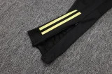 25-26 JUV Black Kids Half Pull Tracksuit #E25110(童装)(半拉链)