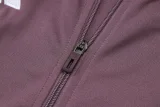 25-26 Man Utd Grey purple Kids Jacket Tracksuit #E2581(童装)