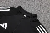 25-26 Germany Black Half Pull Tracksuit (半拉链)