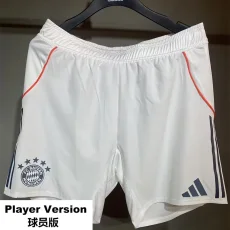 25-26 Bayern Away Player Version Shorts Pants (High Quality)(球员短裤)