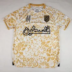 25-26 Palestina FC Yellow White Training shirts (阿拉伯文)