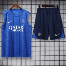 25-26 PSG Blue Tank top and shorts suit