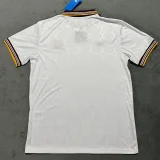 25-26 Roma White Fans Soccer Jersey (枣红边)