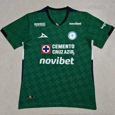 25-26 Cruz Azul Green Goalkeeper Fans Soccer Jersey