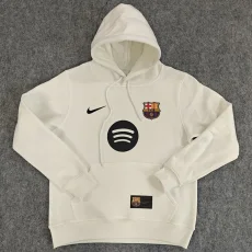 25-26 BAR White Hoody 白色(加绒)彩标