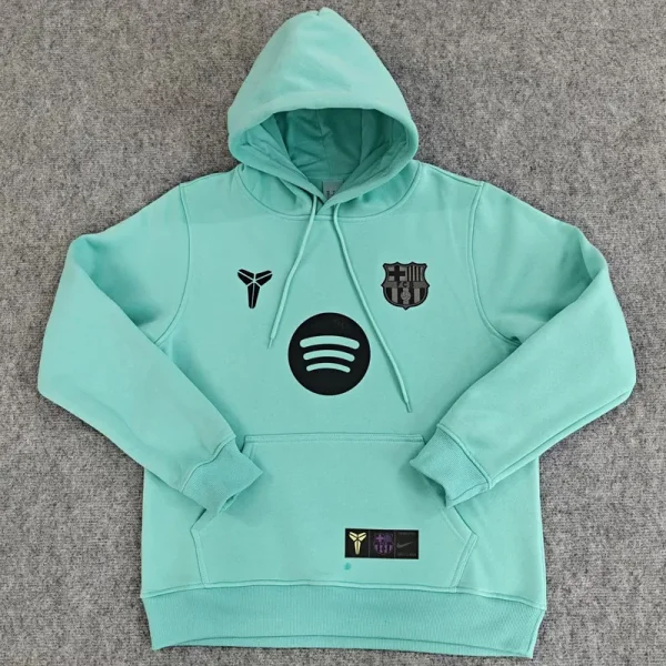 25-26 BAR Light green Hoody 浅绿色(加绒)黑标