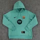 25-26 BAR Light green Hoody 浅绿色(加绒)彩标