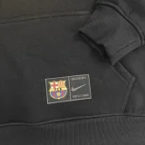 25-26 BAR Black Hoody 黑色(加绒)彩标