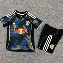 25-26 Leeds United Third Kids Soccer Jersey