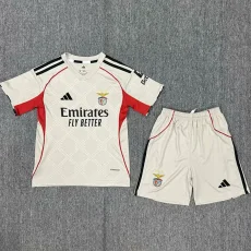 25-26 Benfica Away Kids Soccer Jersey