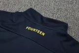 25-26 Cameroon Royal blue Half Pull Tracksuit (半拉链)