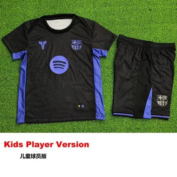 25-26 BAR Black Joint Edition Kids Player Version Soccer Jersey (球员童装)