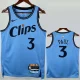 24-25 Clippers PAUL #3 Blue City Edition Top Quality Hot Pressing NBA Jersey