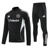 25-26 Inter Miami Black Half Pull Tracksuit (半拉链)