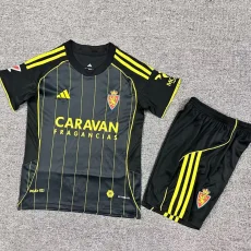 25-26 Zaragoza Away Kids Soccer Jersey