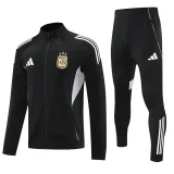 25-26 Argentina Black Jacket Tracksuit #三星