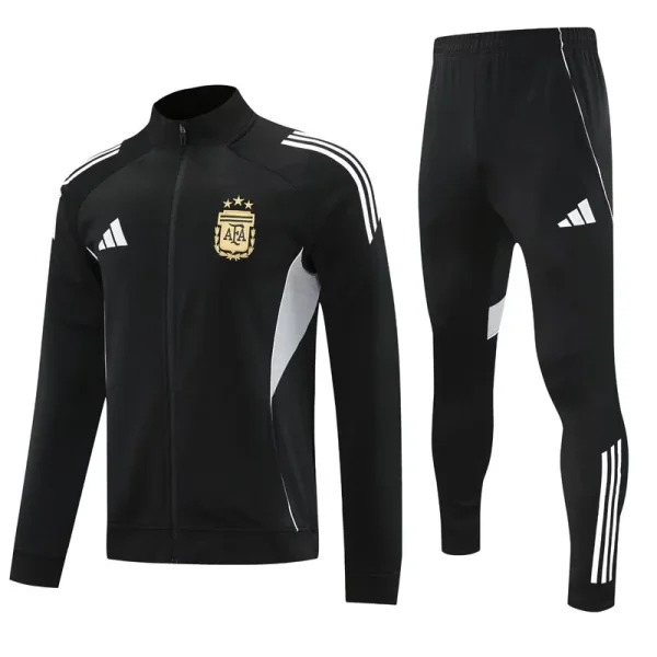 25-26 Argentina Black Jacket Tracksuit #三星