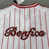 25-26 Benfica White Casual Edition Baseball Jersey