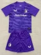 25-26 Feyenoord Purple Goalkeeper Kids Soccer Jersey