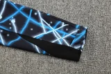25-26 INT Blue black Half Pull Tracksuit (半拉链)(印花)