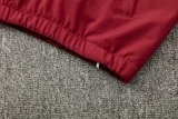 25-26 Bayern Jujube red Hoodie Jacket Tracksuit