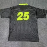 2025 Ad Oasis Joint Edition #25 Black Polo Short Sleeve (绿边)